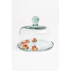 Cloche en  Verre diam 220 mm